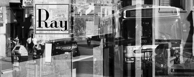 an abstract black and white image